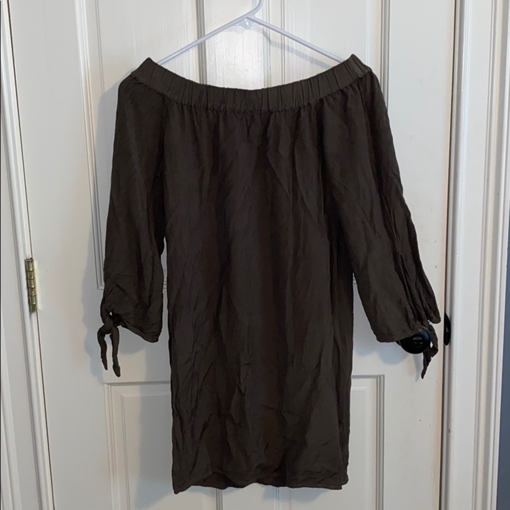 Off the shoulder dress